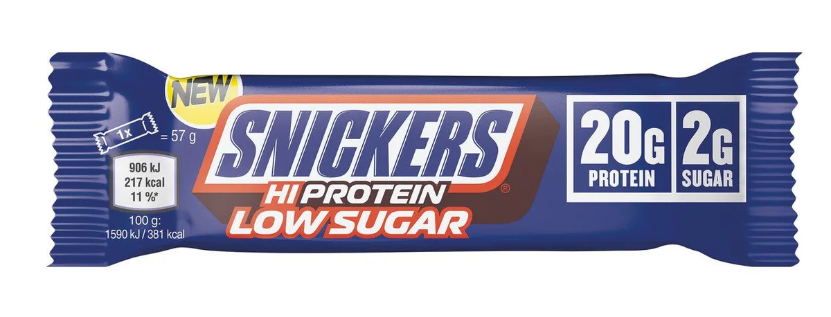 Snickers Low Sugar High Protein Bar (12x57g) White Chocolate – Bild 4