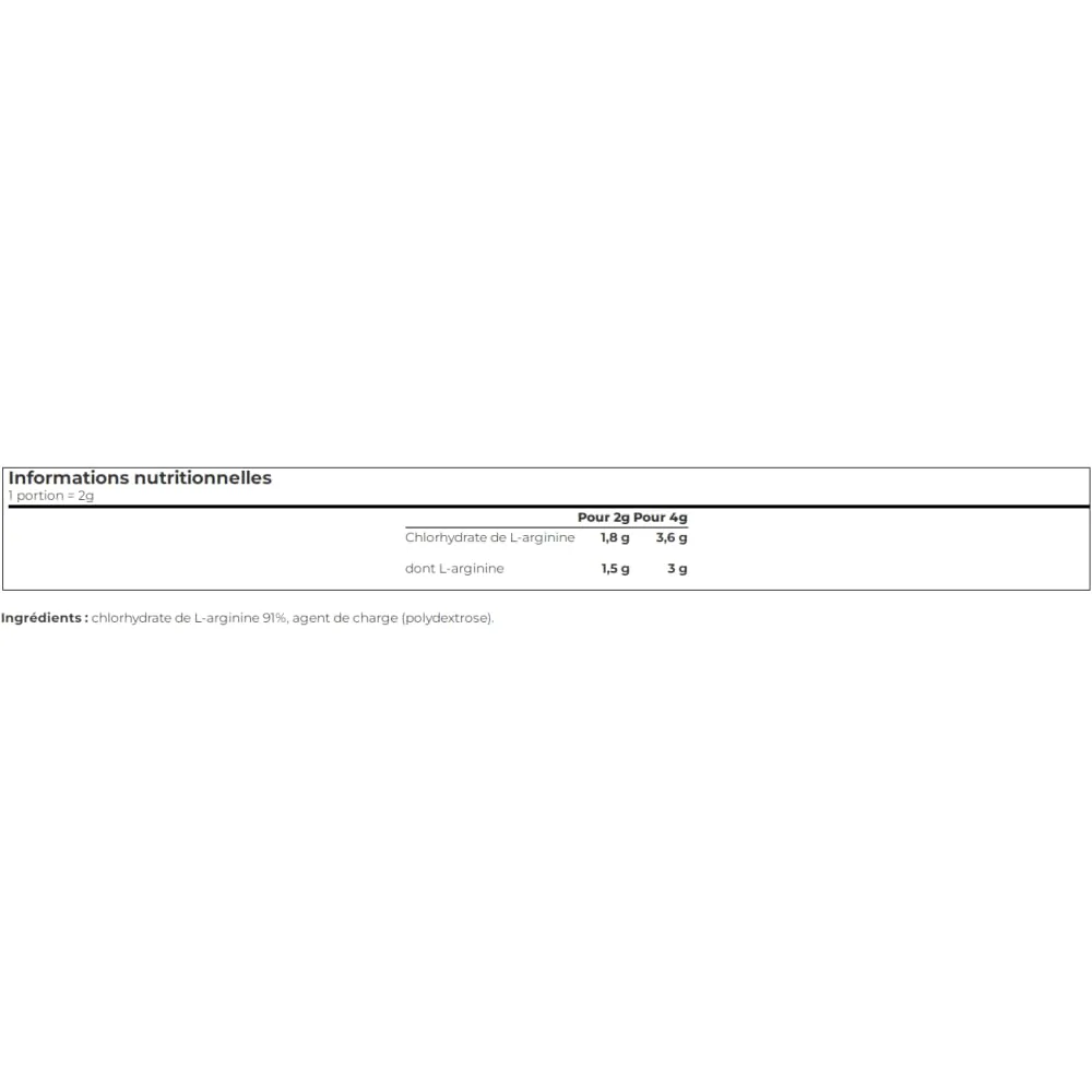 Biotech USA - L-arginin (300g) - Arginin - 3g reines L-Arginin pro Tag – Bild 2