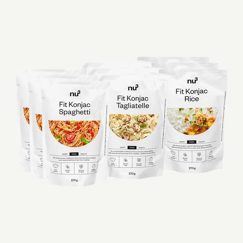 nu3 Fit Konjak-Paket (Reis & Pasta)
