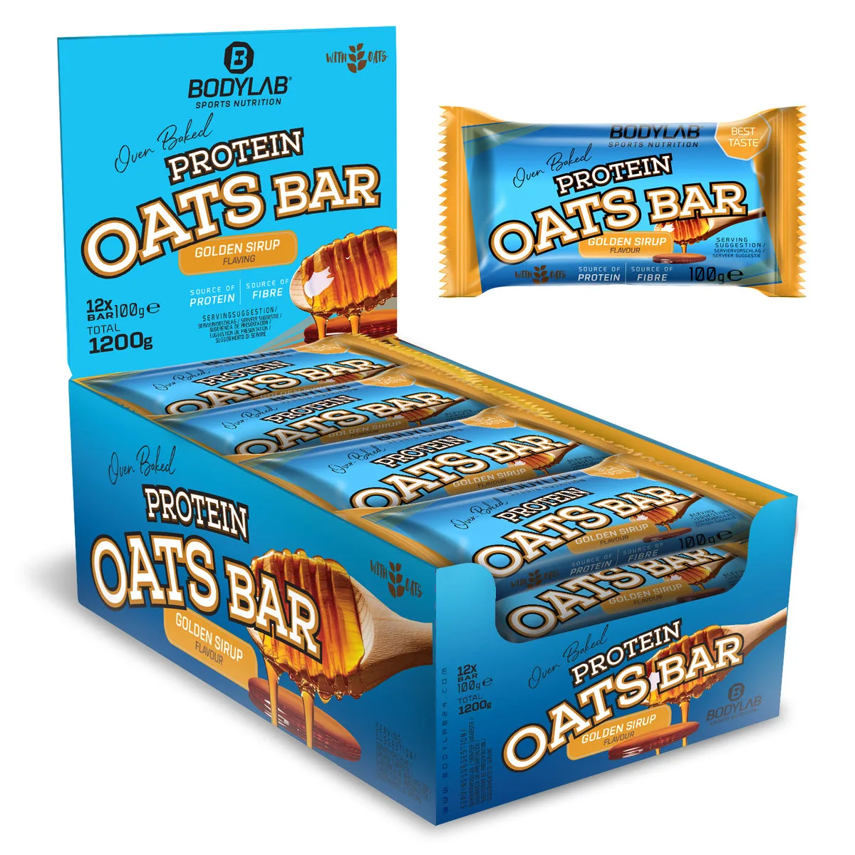 Protein Oats Bar (12x100g) Mandel – Bild 4