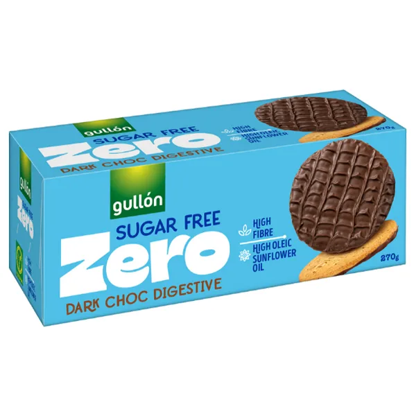 Gullón Sugarfree Zero Dark Choc Digestive (270g)