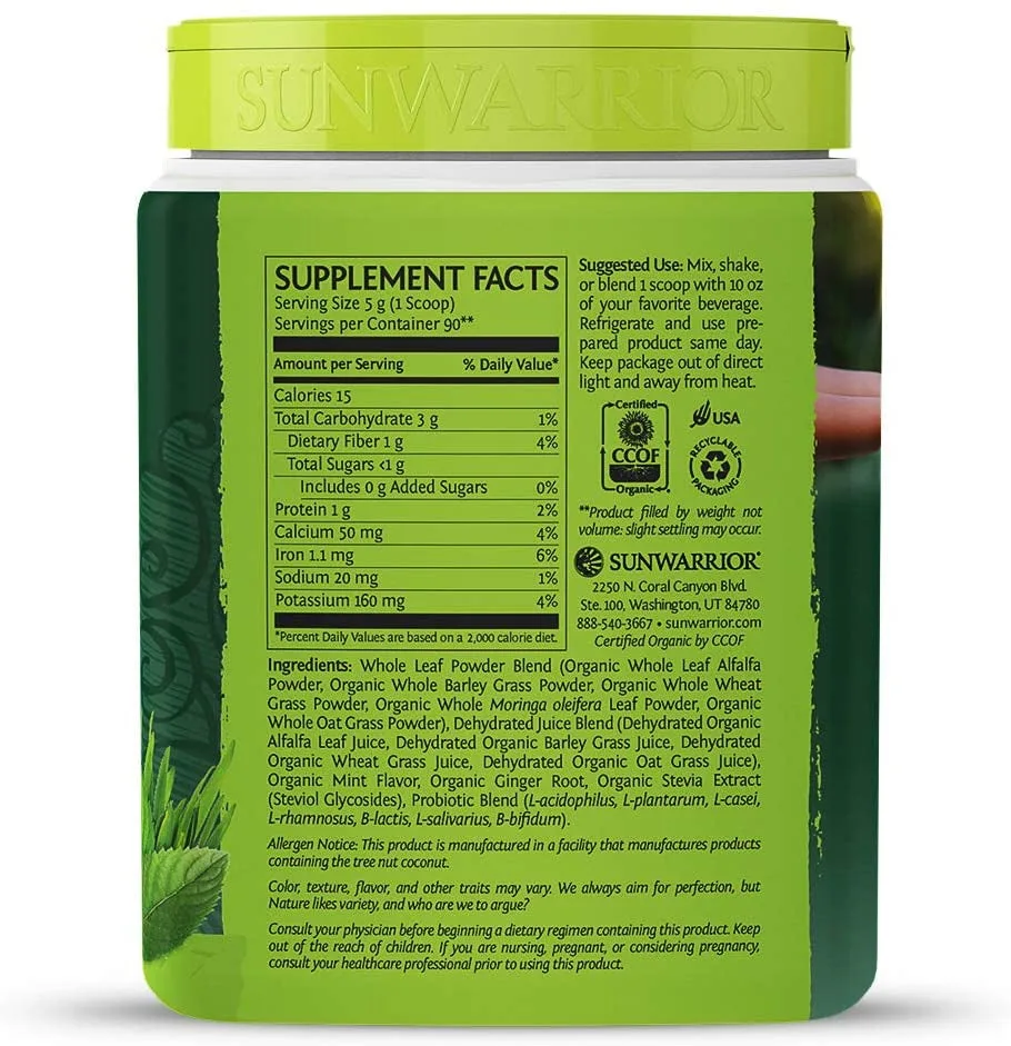 Ormus SuperGreens bio (225g) Natural – Bild 4