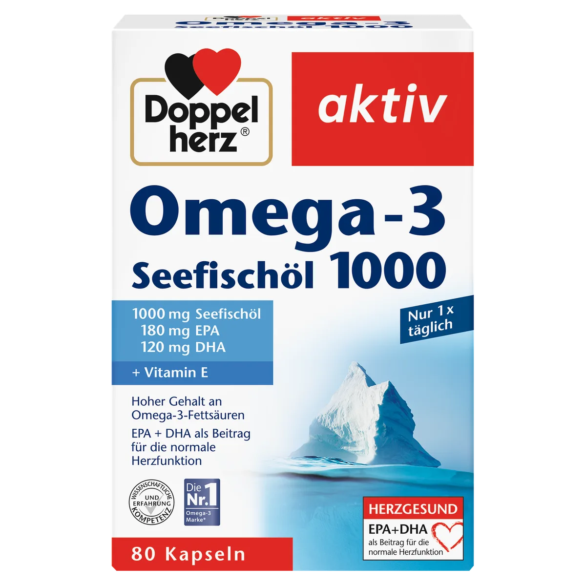 Seefischöl Omega3 1000 (80 Kapseln)