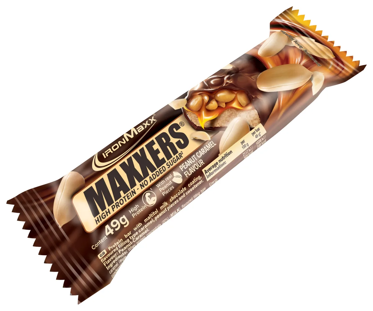 Maxxers (24x49g) - Peanut Caramel – Bild 2
