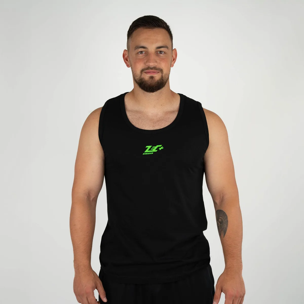 ZEC+ BASIC TANK Schwarz / 2XL