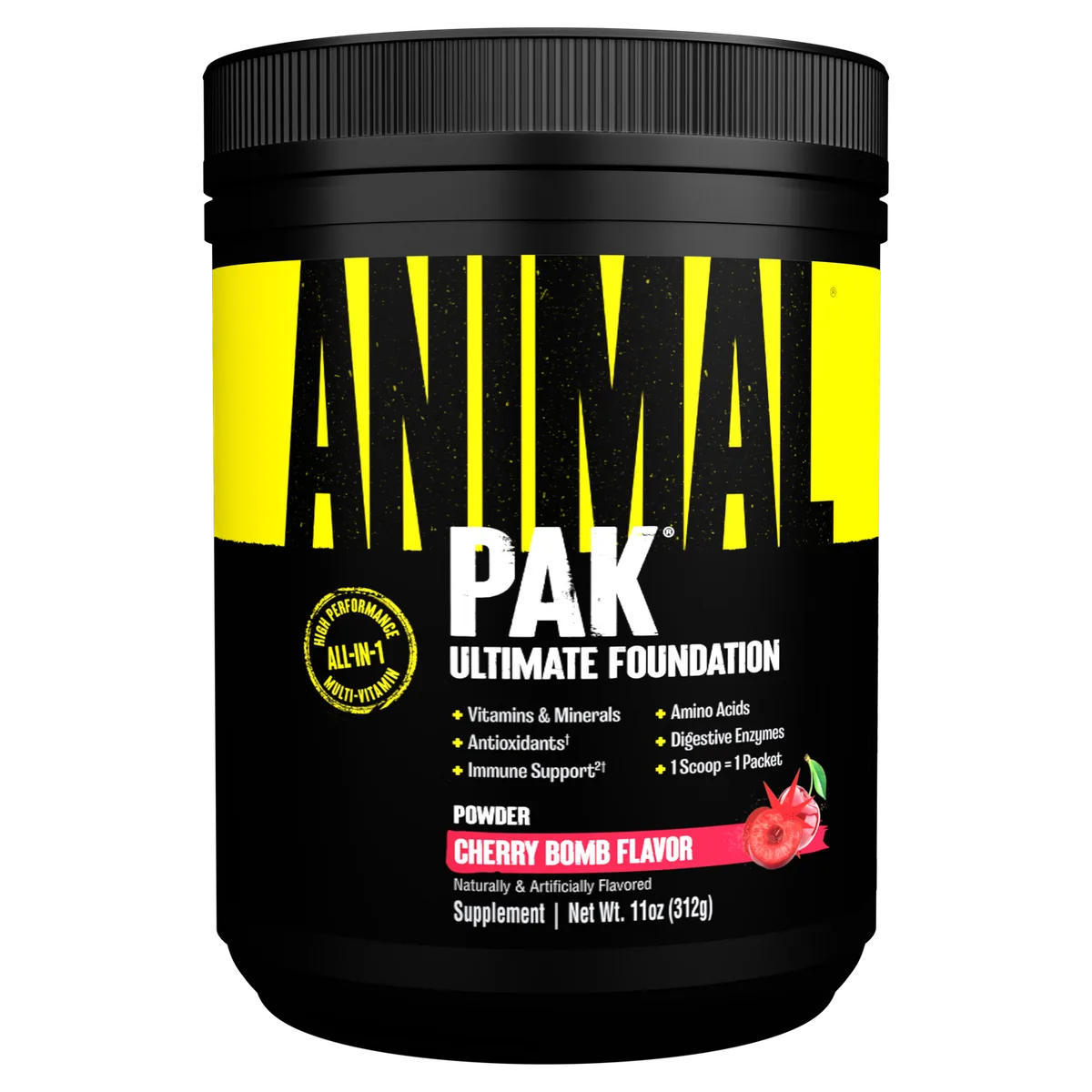 Animal Pak Powder (342g) Cherry Berry – Bild 4