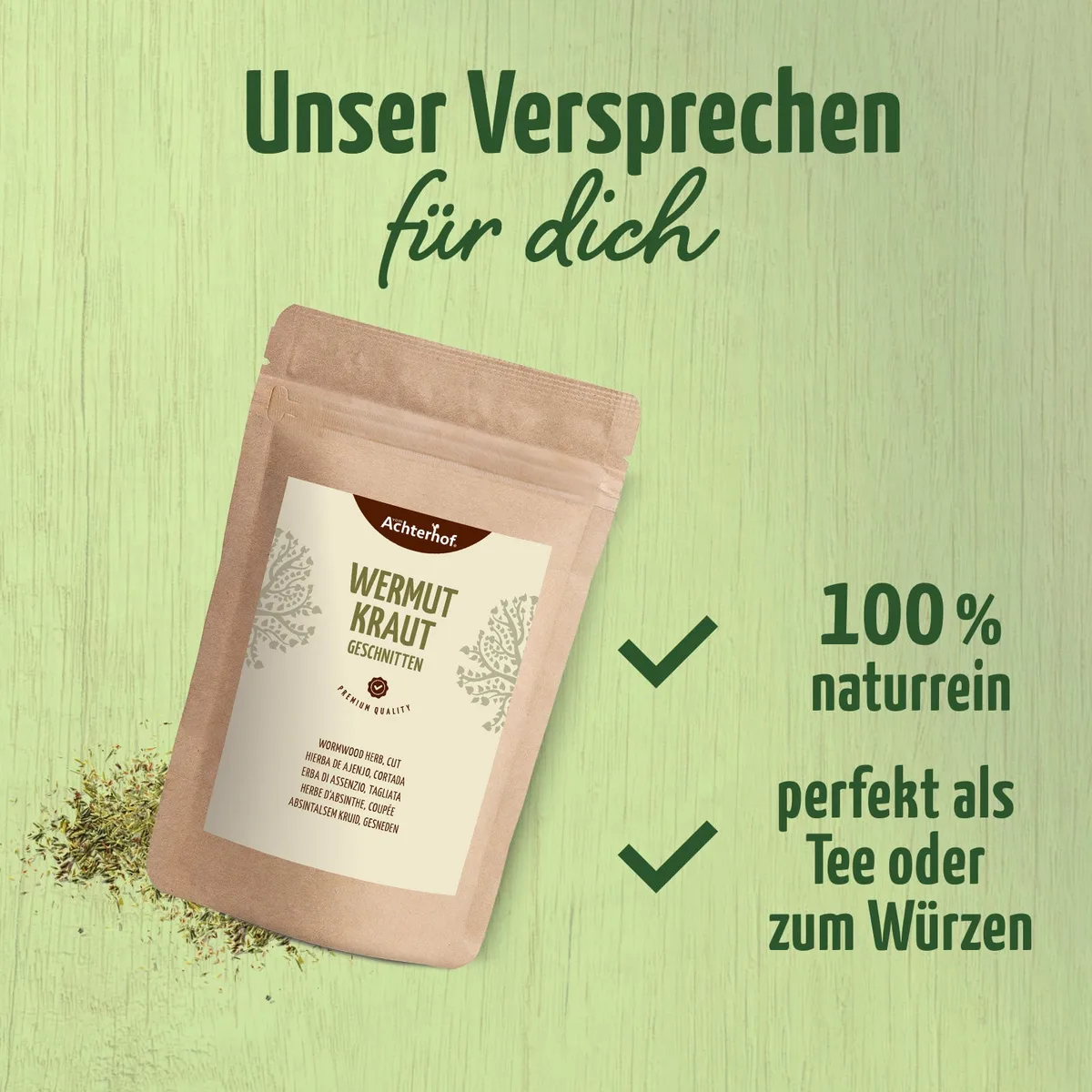 Wermutkraut geschnitten (1000g) – Bild 4