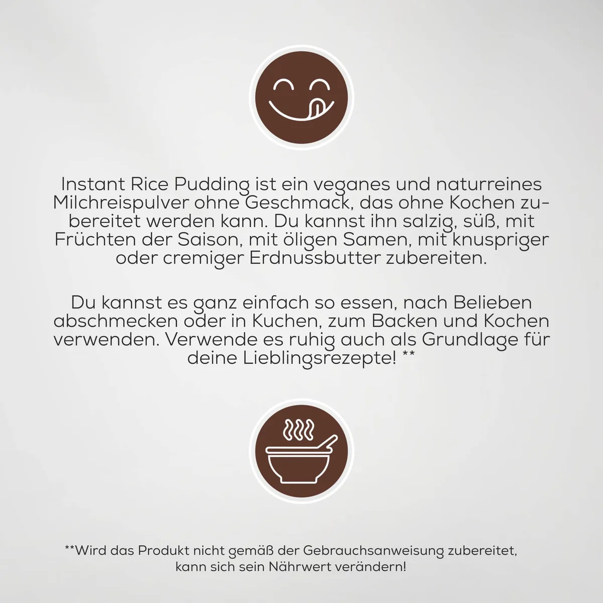 BioTechUSA Rice Pudding | Instant-Milchreis-Pulver | Vegan | Naturrein, 1000 g, ohne Geschmack – Bild 4
