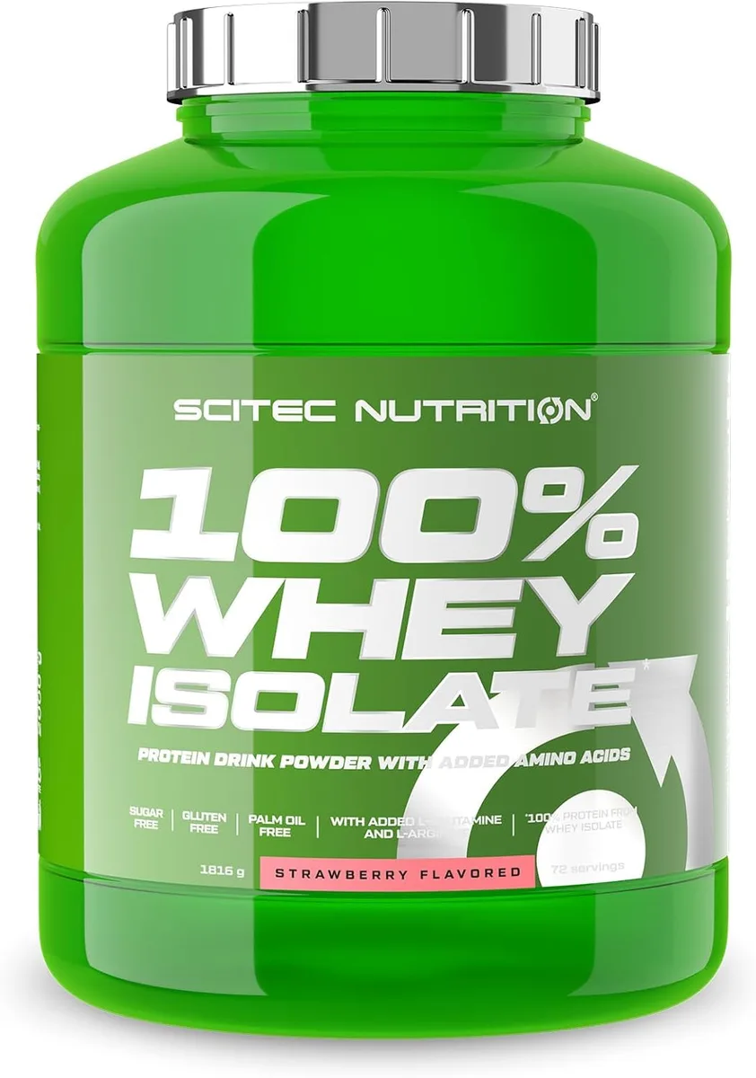 100% Whey Isolate (1816g) Strawberry – Bild 3