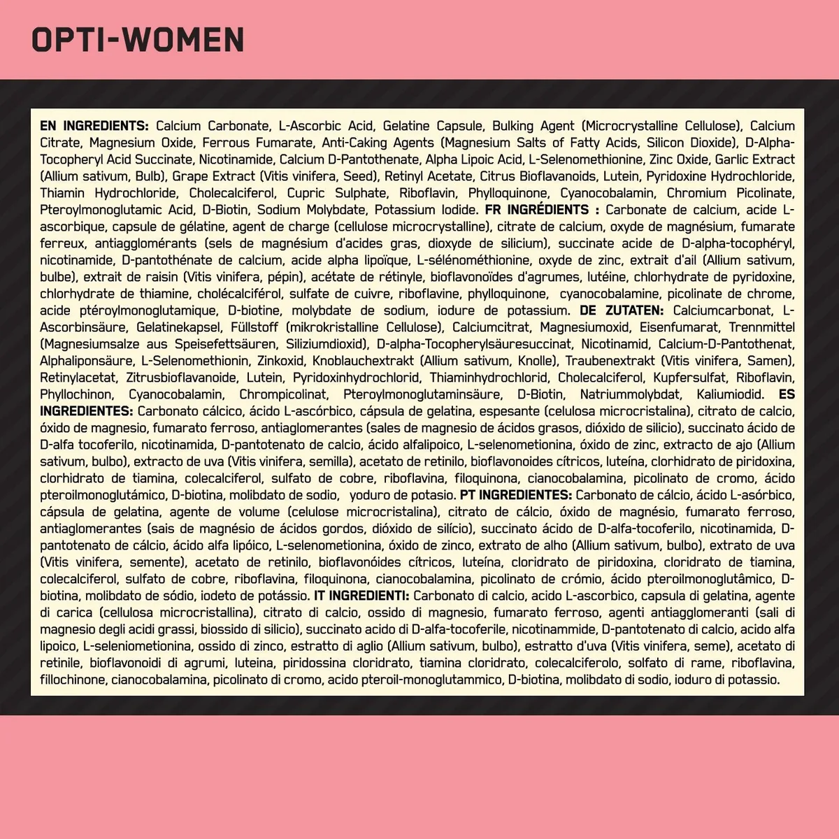 Opti-Women (120 Kapseln) – Bild 6