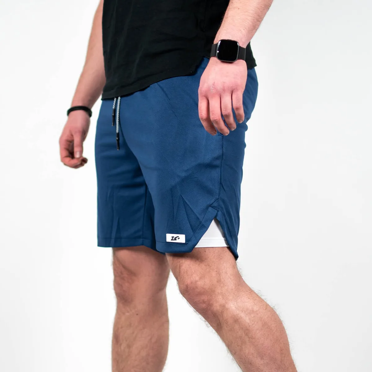 ZEC+ DUAL SHORTS Dunkelblau / 2XL – Bild 3