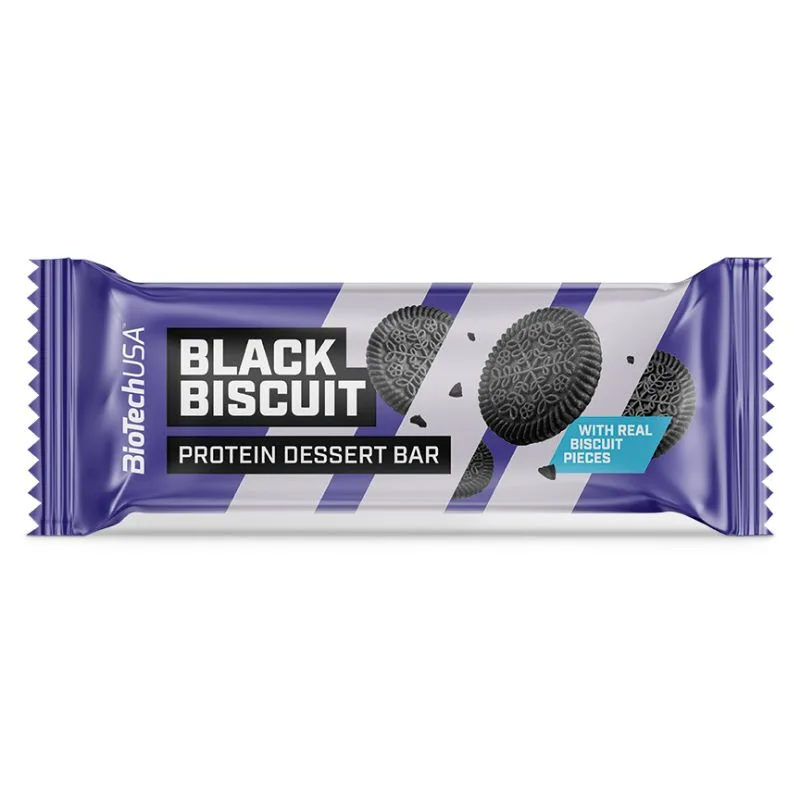 BioTechUSA Protein Dessert Bar Black Biscuit – Bild 8