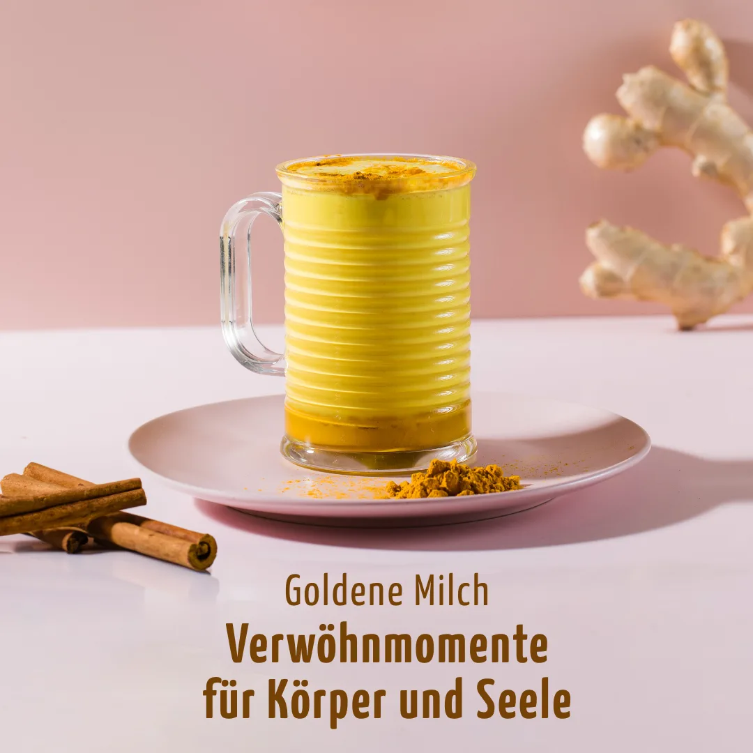 Goldene Milch Mischung 3er Bio Set + Frischhaltedosen – Bild 2