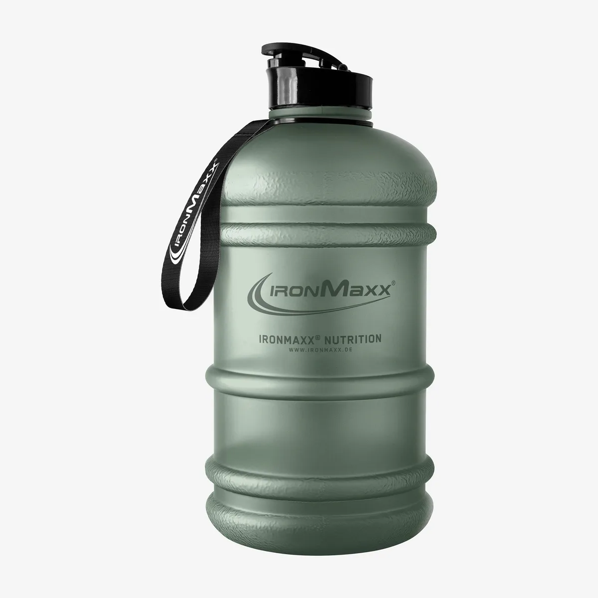 Water Gallon (2200ml) - Matt Transparent Frosted Mineral Green