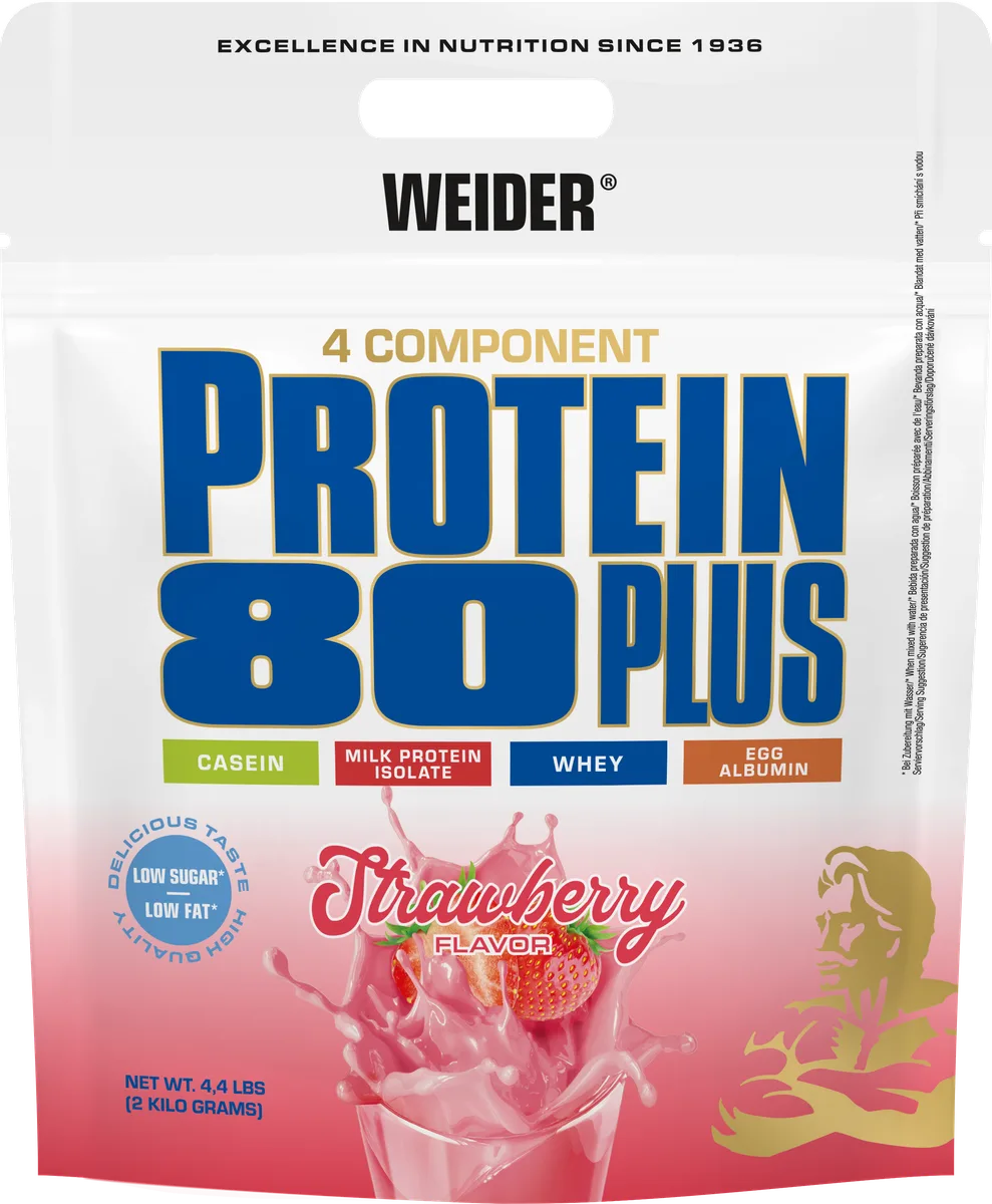 Protein 80 Plus (2000g) Vanille – Bild 3