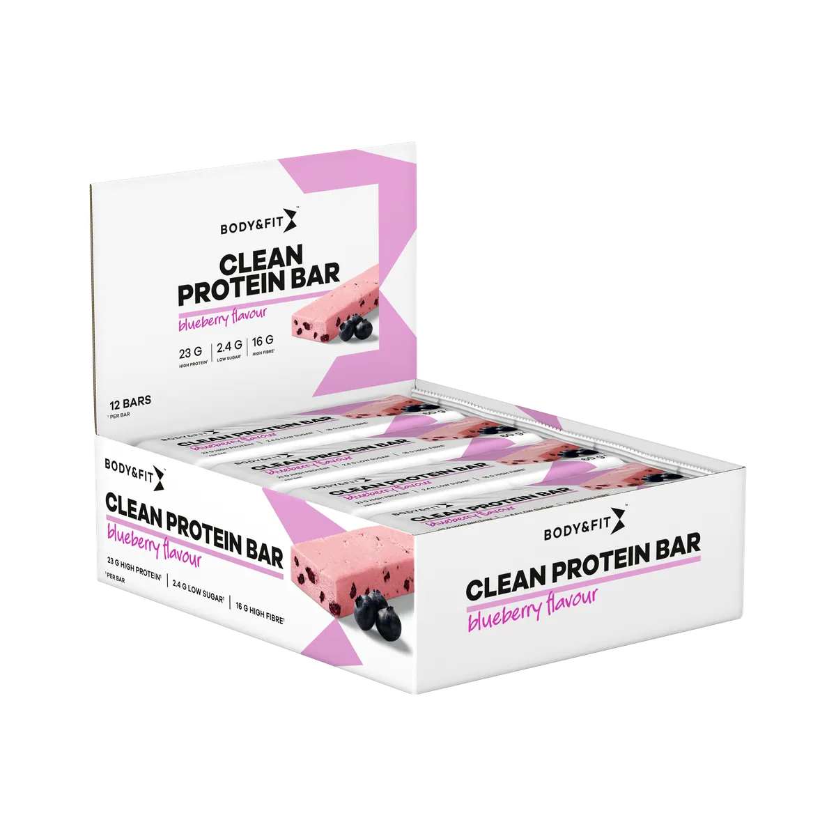 Clean Protein Bar *NIEUW* Blueberry / 60.0 – Bild 5