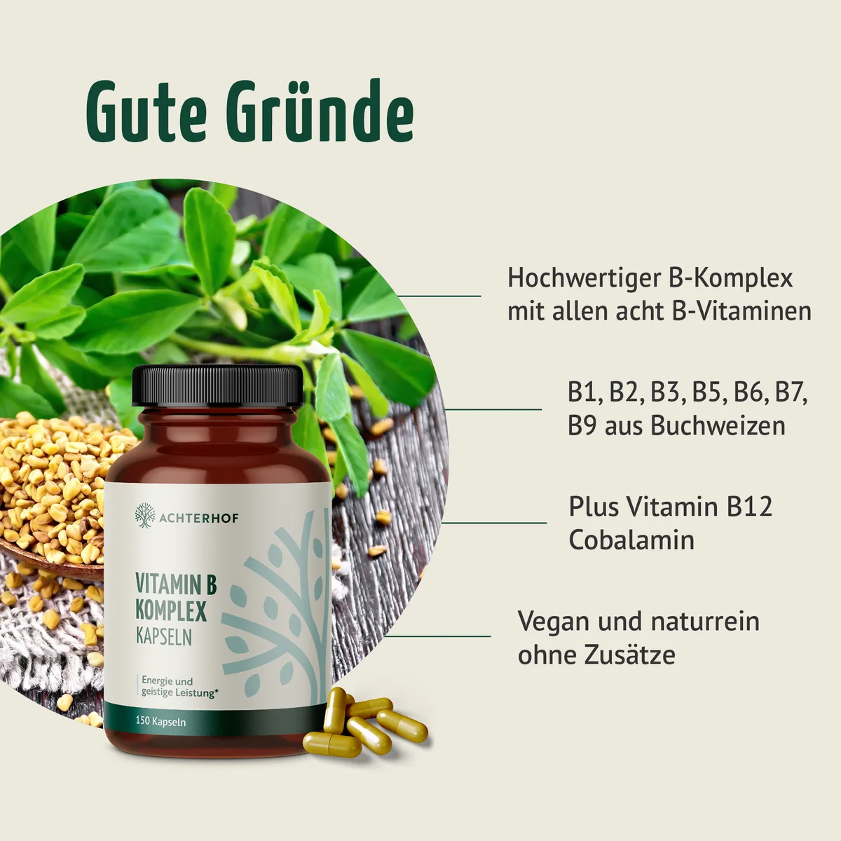Vitamin B Komplex (150 Kapseln) – Bild 2