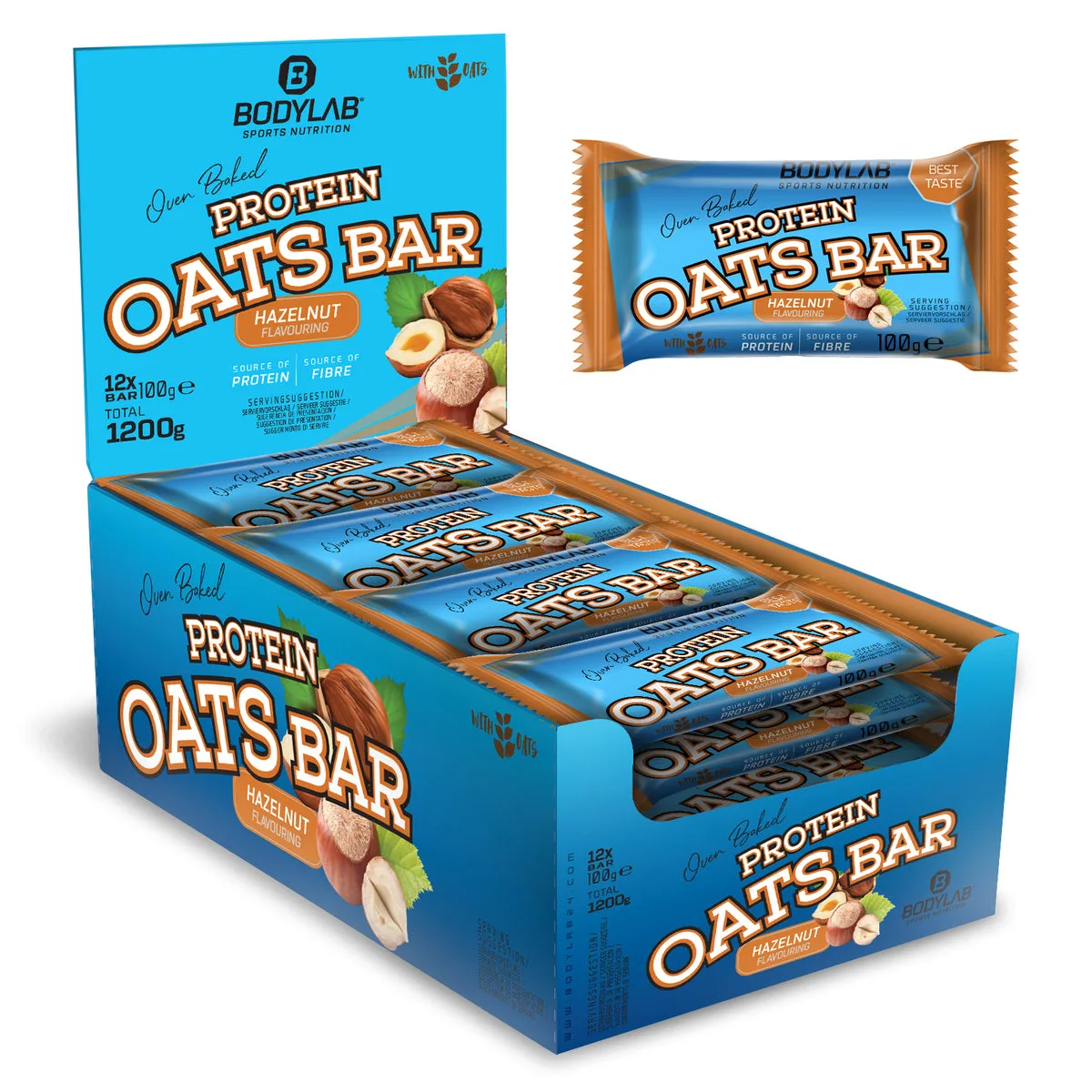Protein Oats Bar (12x100g) Mandel – Bild 5
