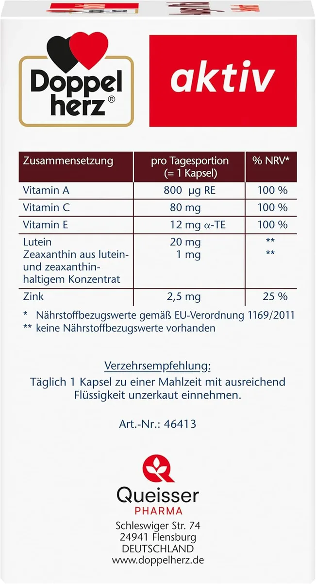 Augen Vital Kapseln (30 Kapseln) – Bild 3