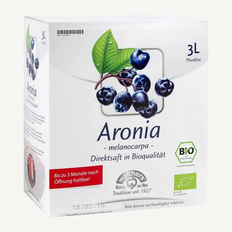 Walther's Bio Aronia Direktsaft Basic / 3000 ml – Bild 2