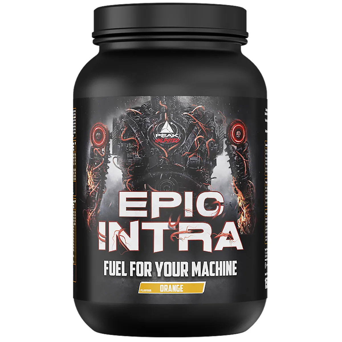 PEAK Epic Intra - 1500g Geschmack Orange I 30 Portionen I Intra Workout Drink mit Cluster Dextrin, Maltodextrin, essentiellen Aminosäuren (EAAs), Betain HCl, L-Carnitin und Elektrolyten für Hydration