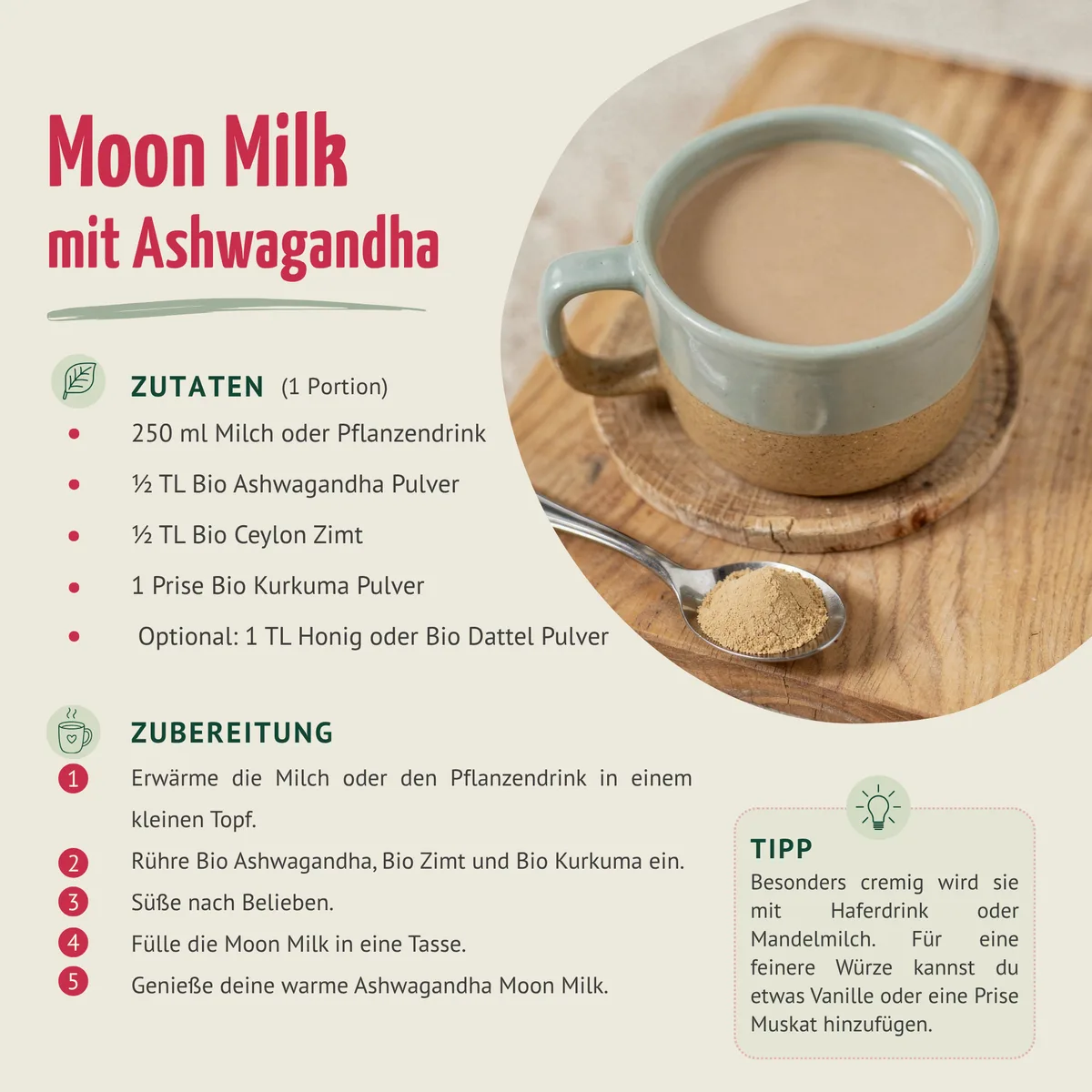 Ashwagandha Pulver Bio (1000g) – Bild 3