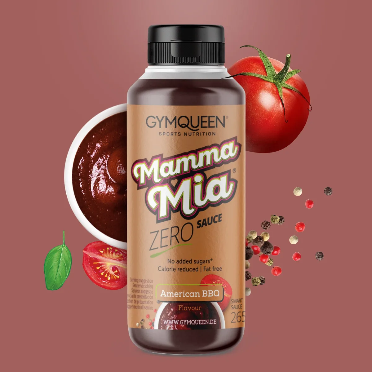 Mamma Mia Zero Saucen (265ml) Ahorn Sirup