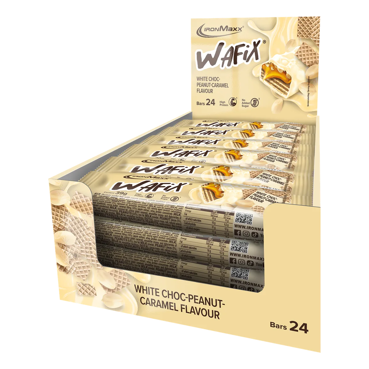 Wafix (24x39g) - White Peanut Caramel