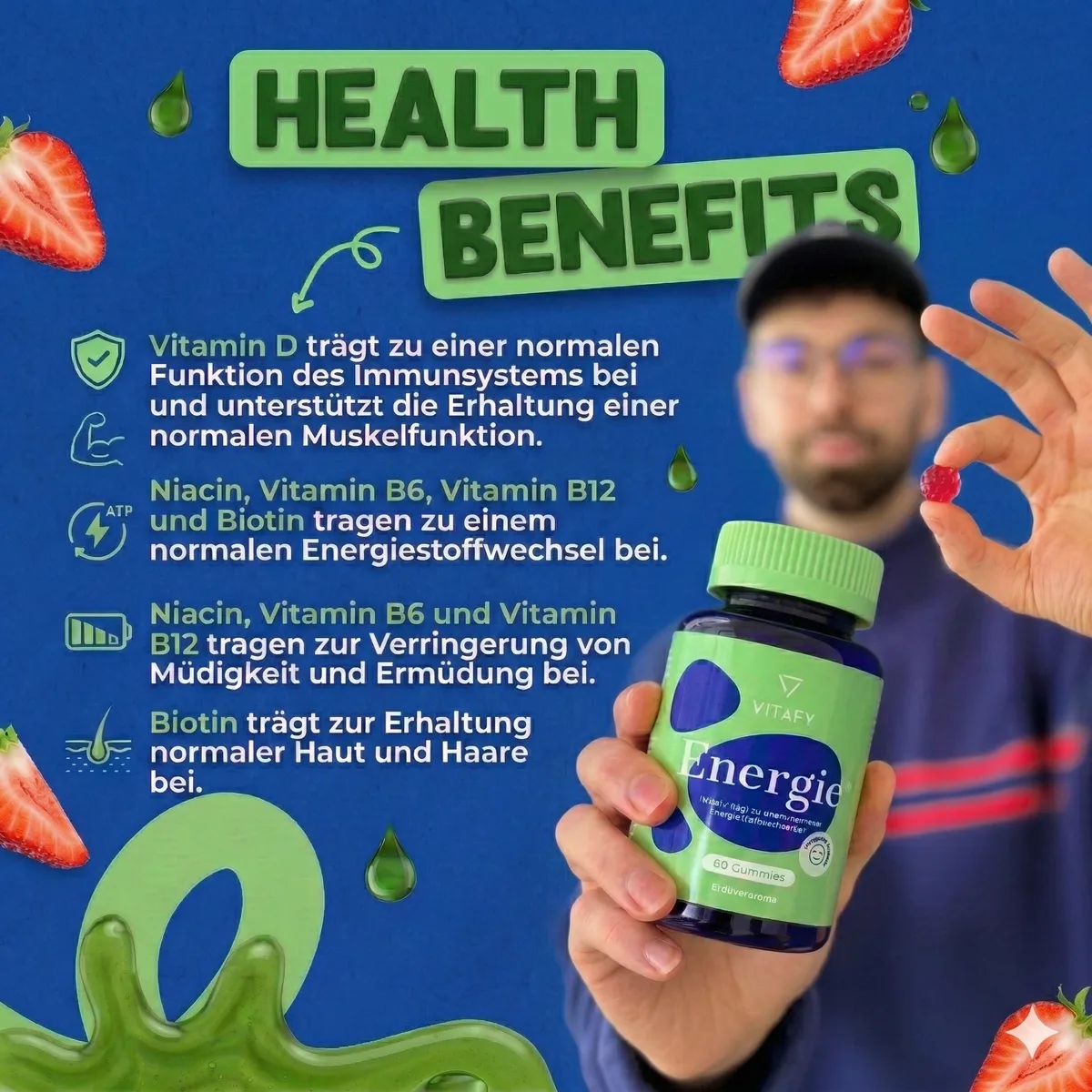 Energie (60 Gummies) – Bild 2