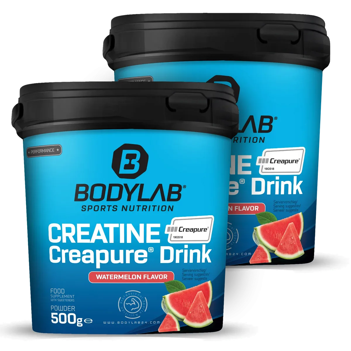 2 x Creatine Creapure® Drink (je 500g)