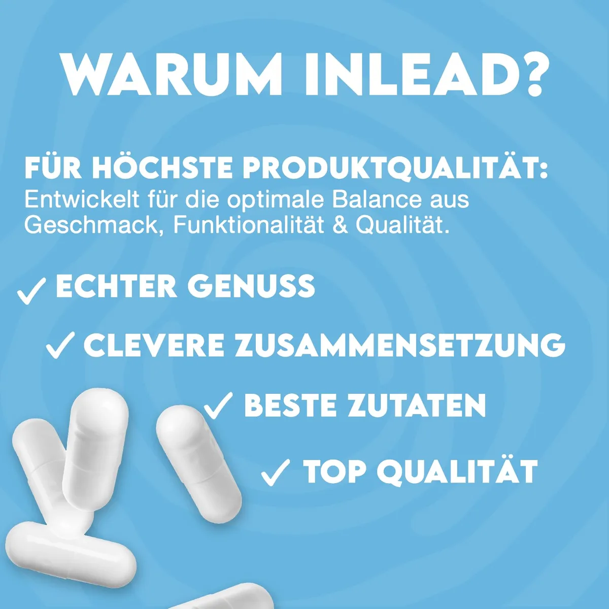 INLEAD - Vitamin C | Starkes Antioxidans zur Unterstützung des Immunsystems und der Kollagenproduktion - 90 Kapseln – Bild 5