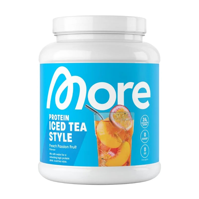 More Nutrition More Clear Iced Tea Style Peach