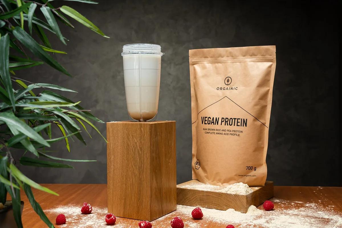 Vegan Protein bio (700g) Natural – Bild 5