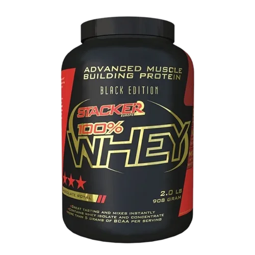 100% Whey - Stacker 2 Strawberry / 2000.0 – Bild 4