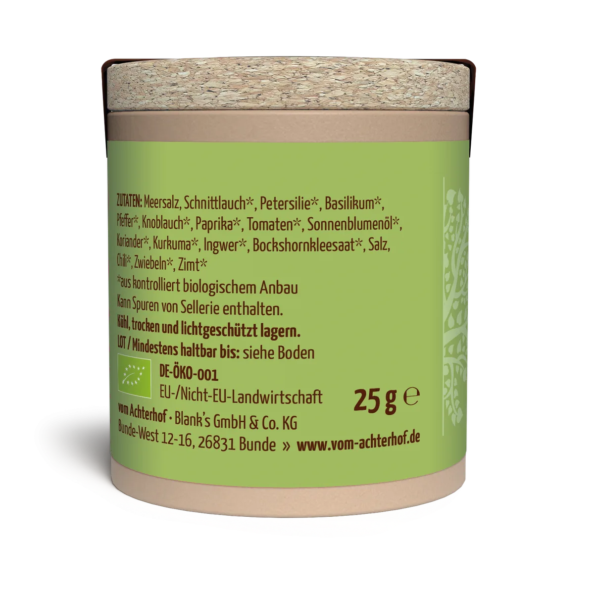 Kräuterbutter Gewürzzubereitung Bio (25g) – Bild 2