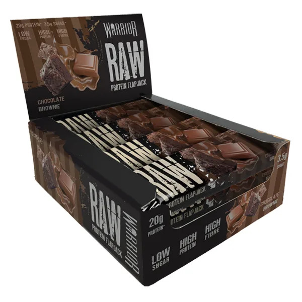 Warrior RAW Protein Flapjack- 12 Bars X 75 g