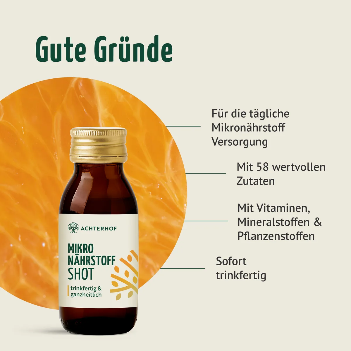 Monatskur Mikronährstoff Shot – Bild 2