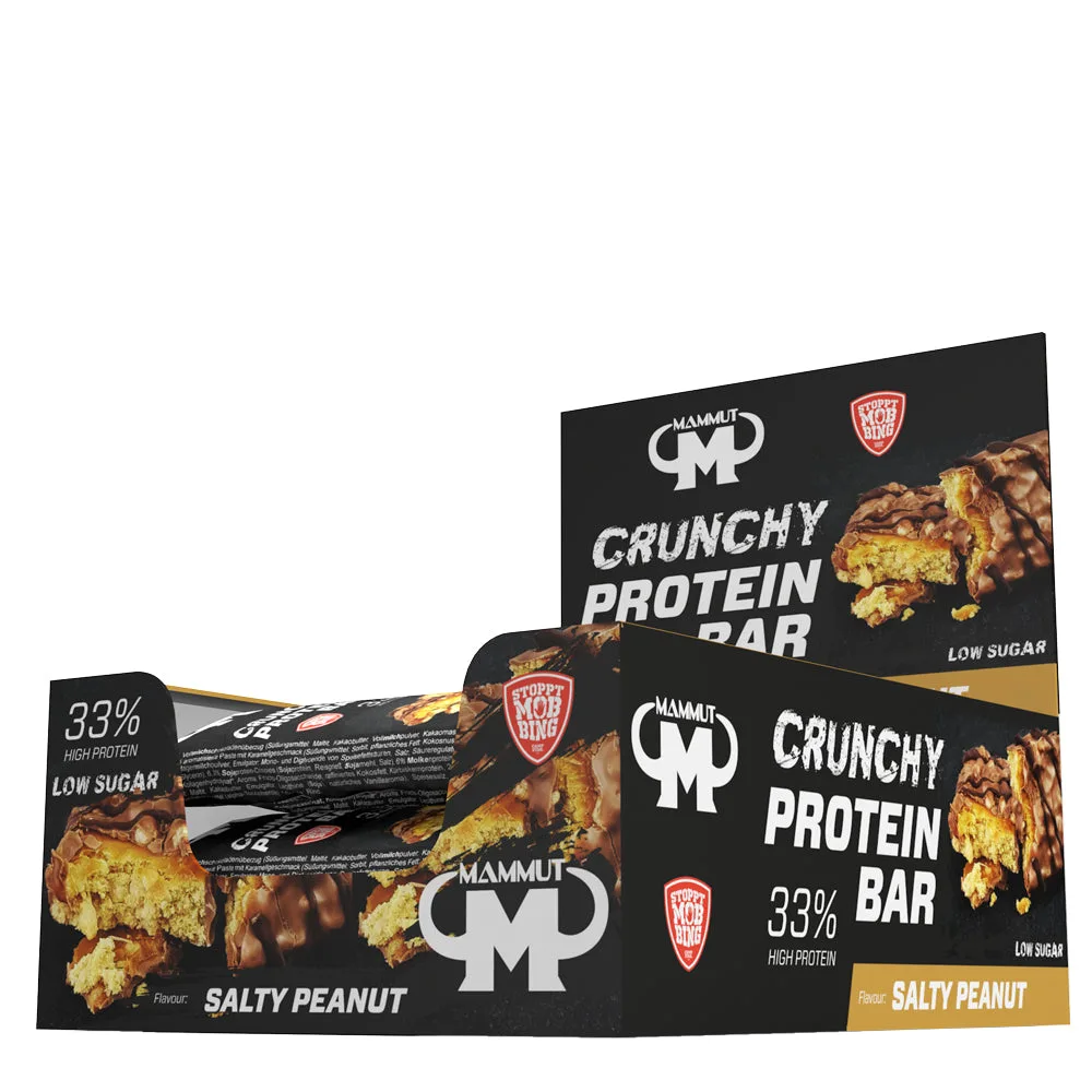 Crunchy Protein Bar (12x45g) Almond Brownie – Bild 6