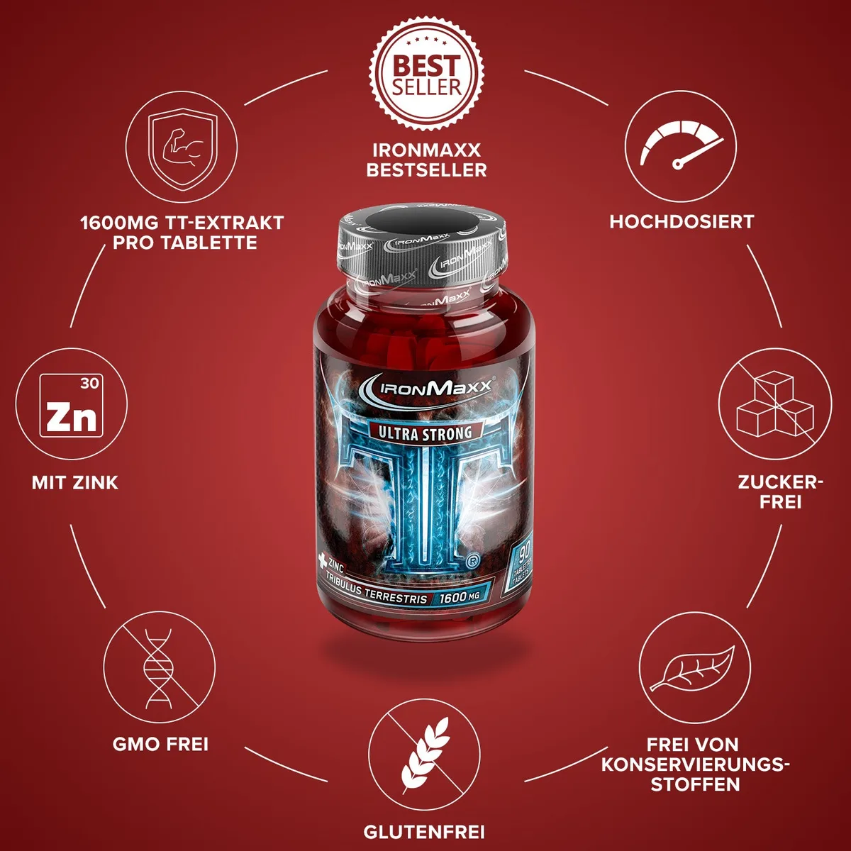 TT® Ultra Strong - 90 Tabletten – Bild 5