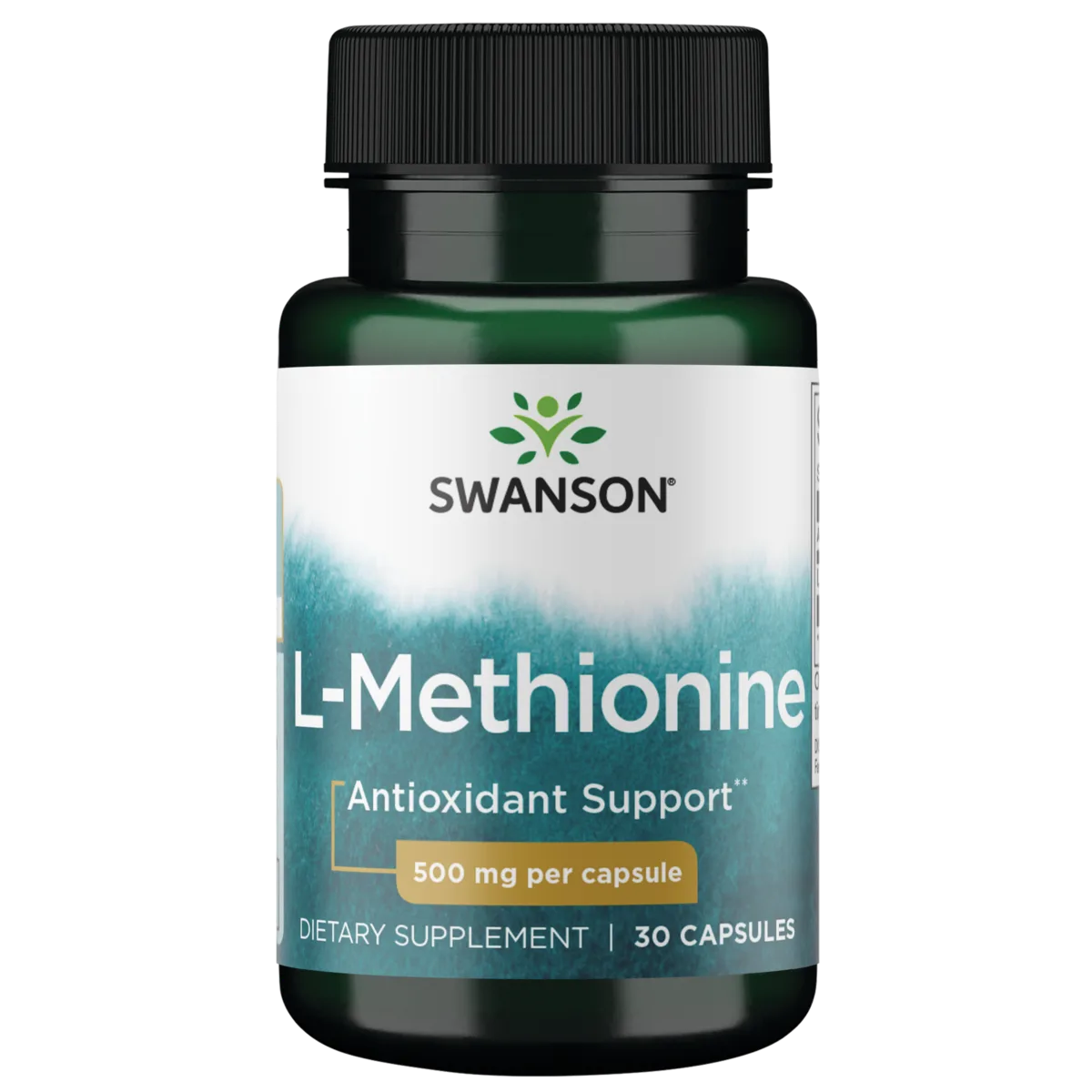 100% Pure L-Methionine 500mg 30