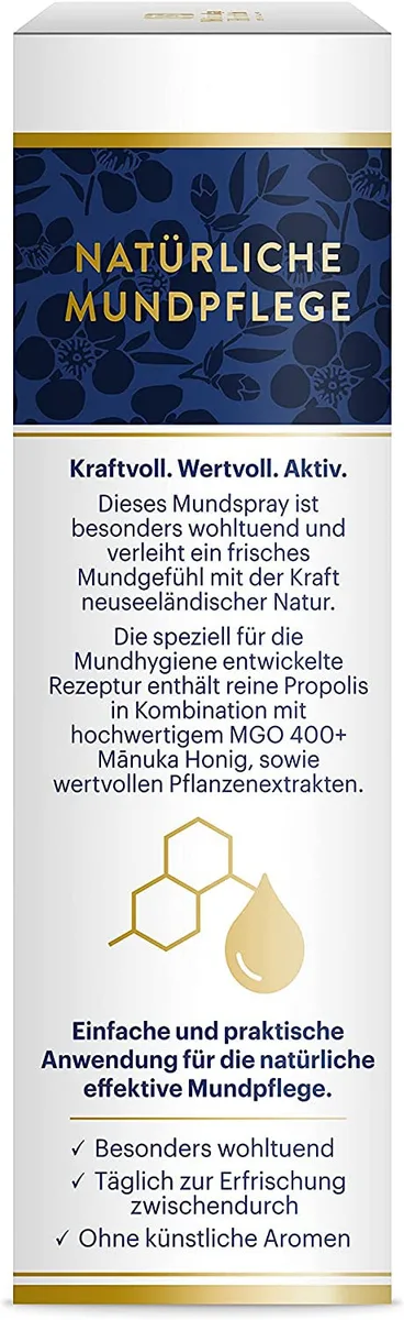 Manuka Propolis Mundspray MGO 400+ (20ml) – Bild 6