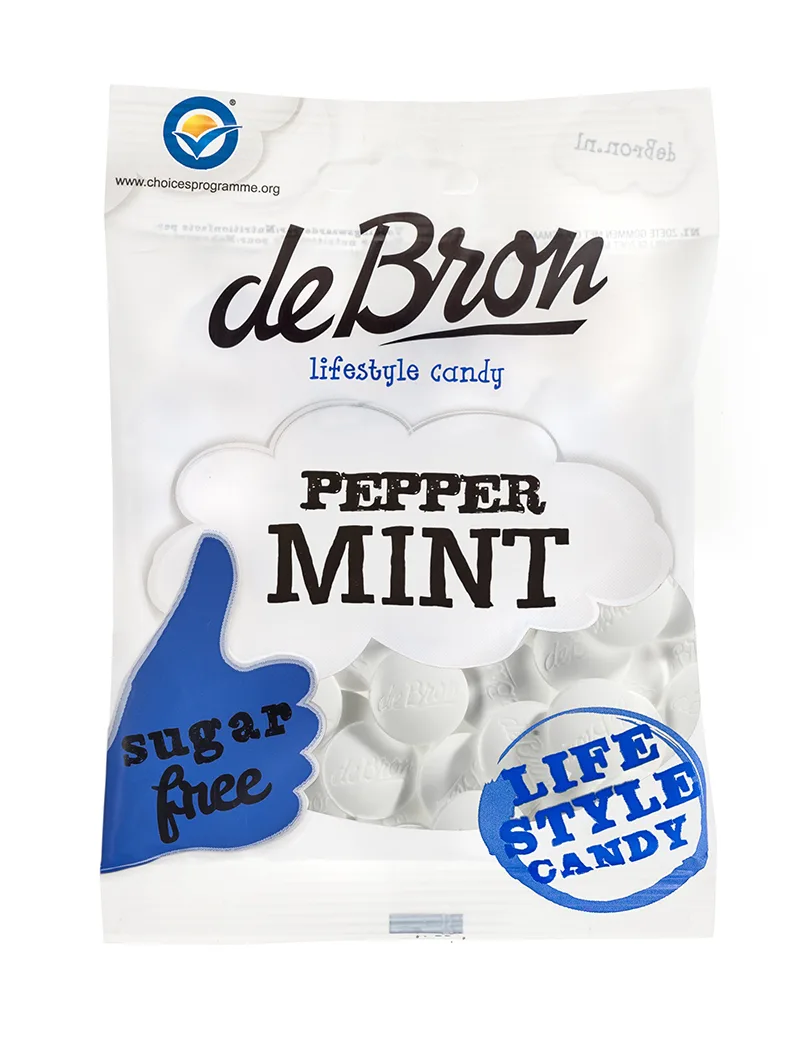 De Bron Pfefferminzdrops zuckerfrei