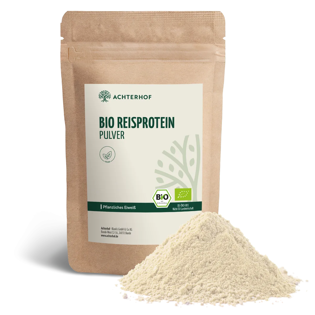 Bio Reisprotein Pulver (1000g) – Bild 2