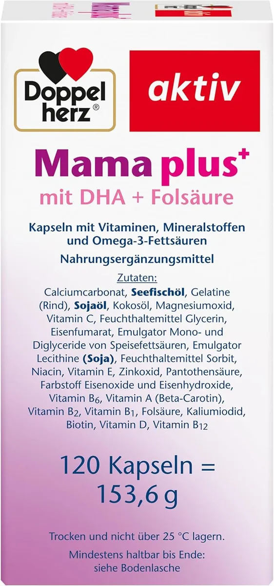 Mama plus+ (120 Kapseln) – Bild 4
