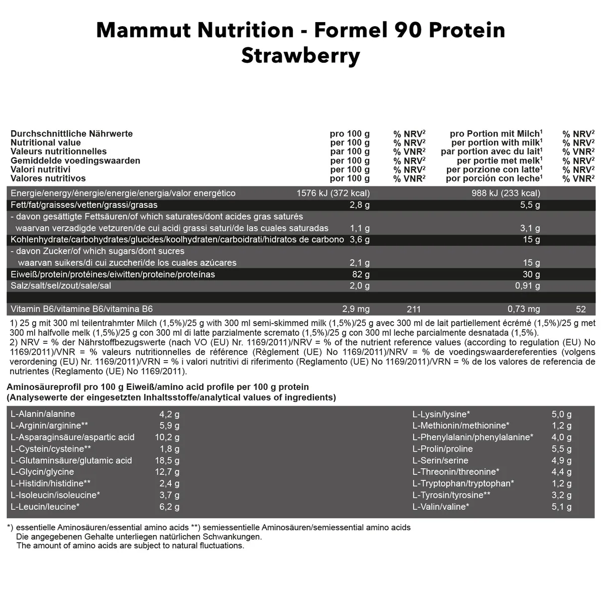 Formel 90 Protein (3000g) Erdbeer – Bild 8