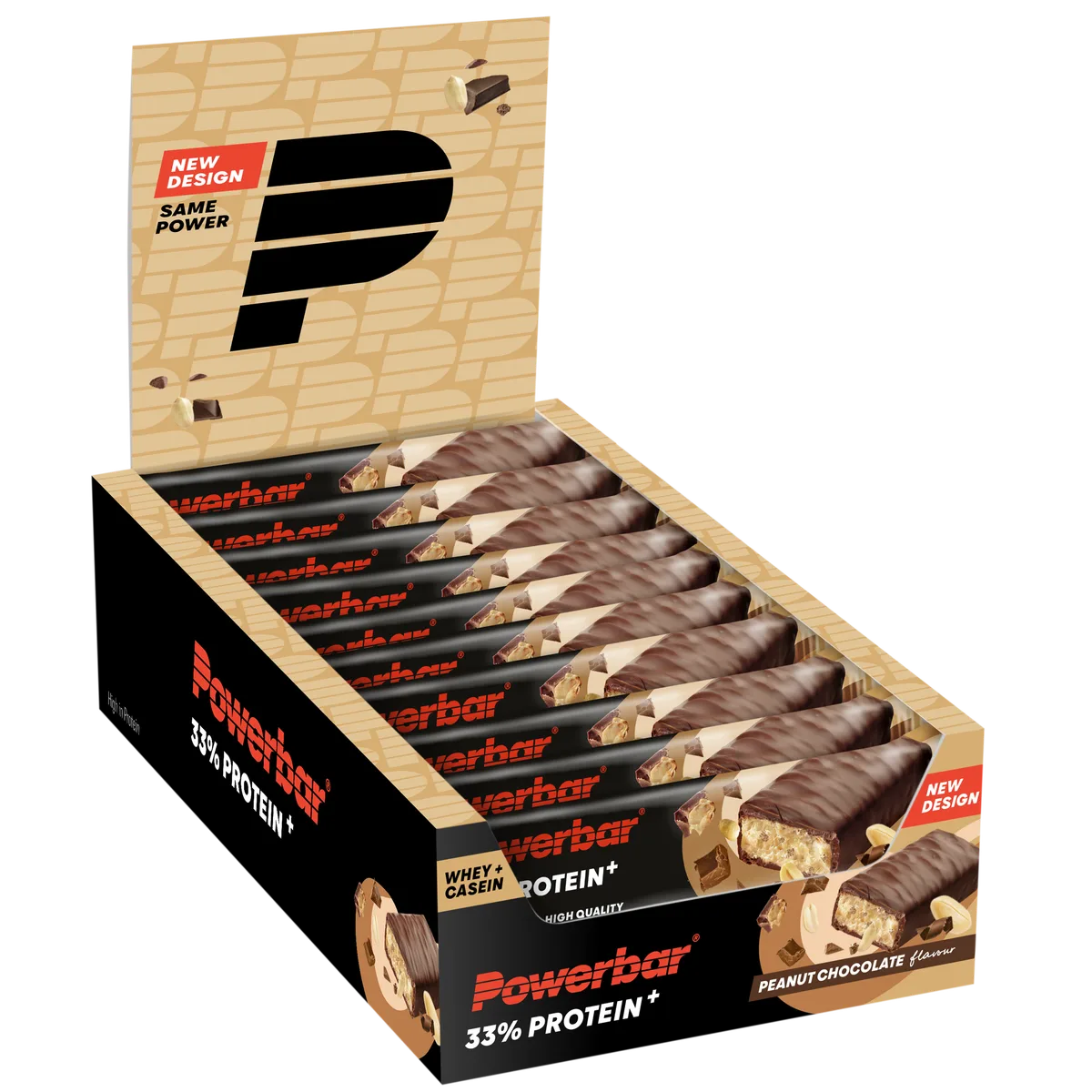 33% Protein+ Bar (10x90g) Peanut Chocolate