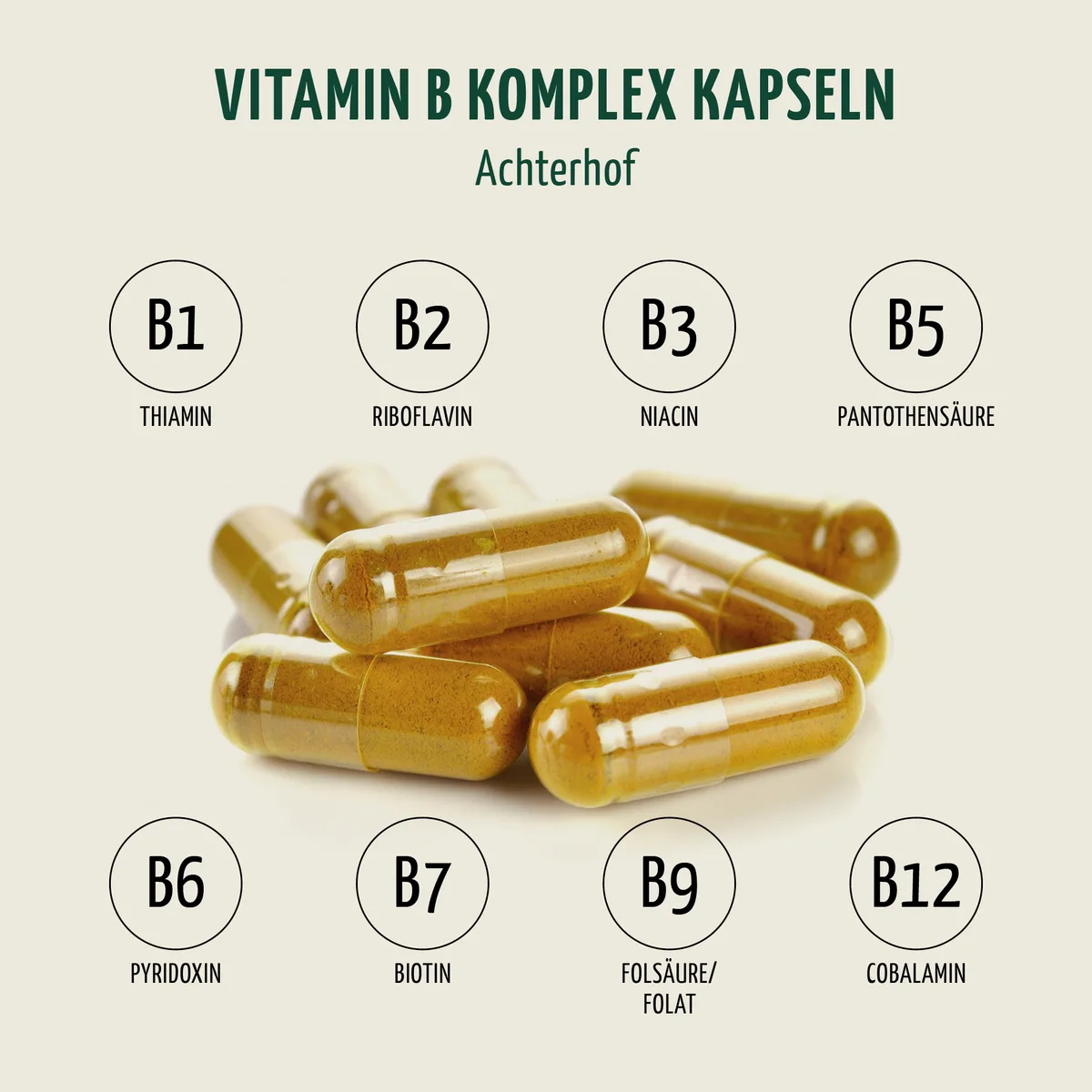 Vitamin B Komplex (150 Kapseln) – Bild 3