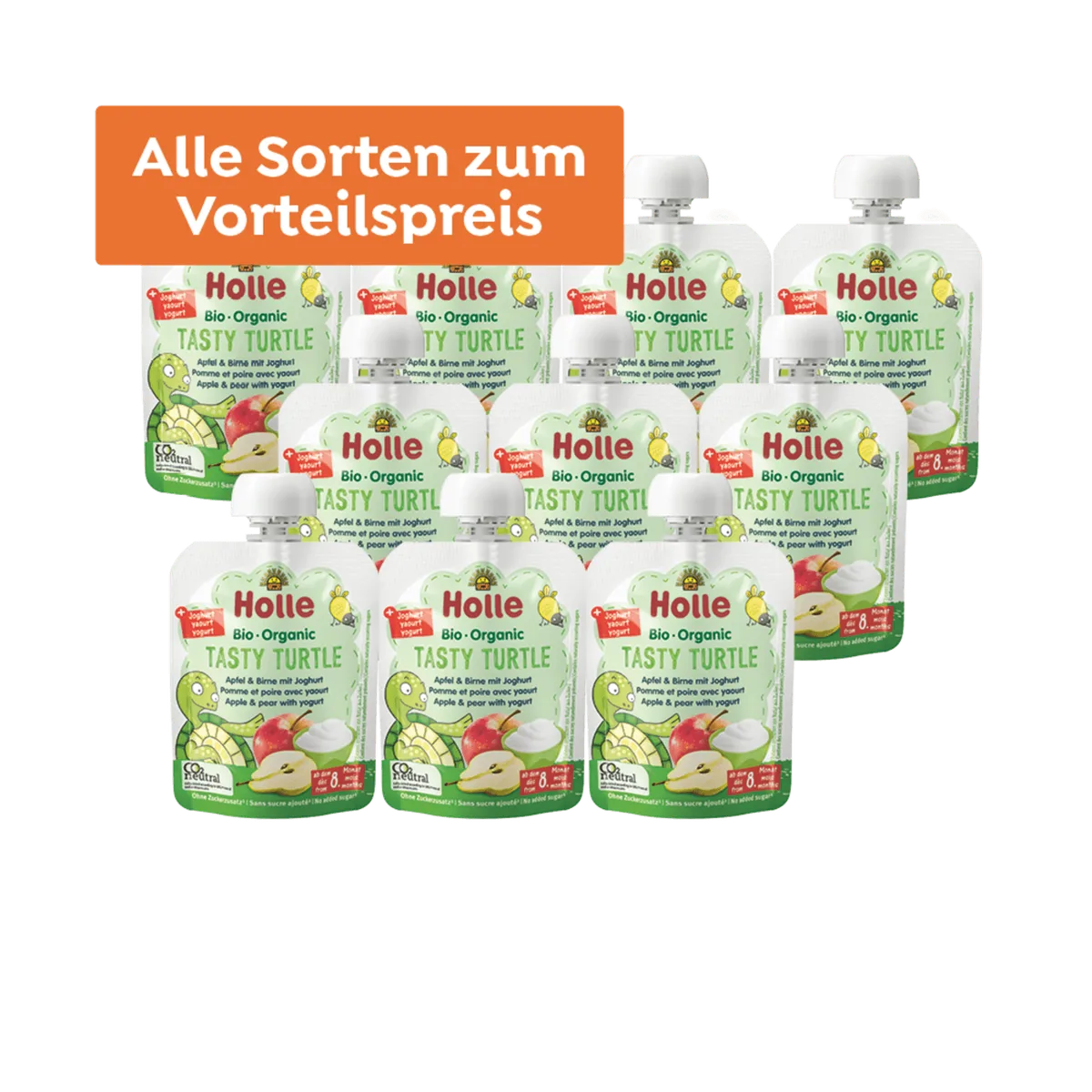 Bio Pouchy mit Joghurt ab dem 8. Monat (10x85g) Mango mit Joghurt – Bild 5