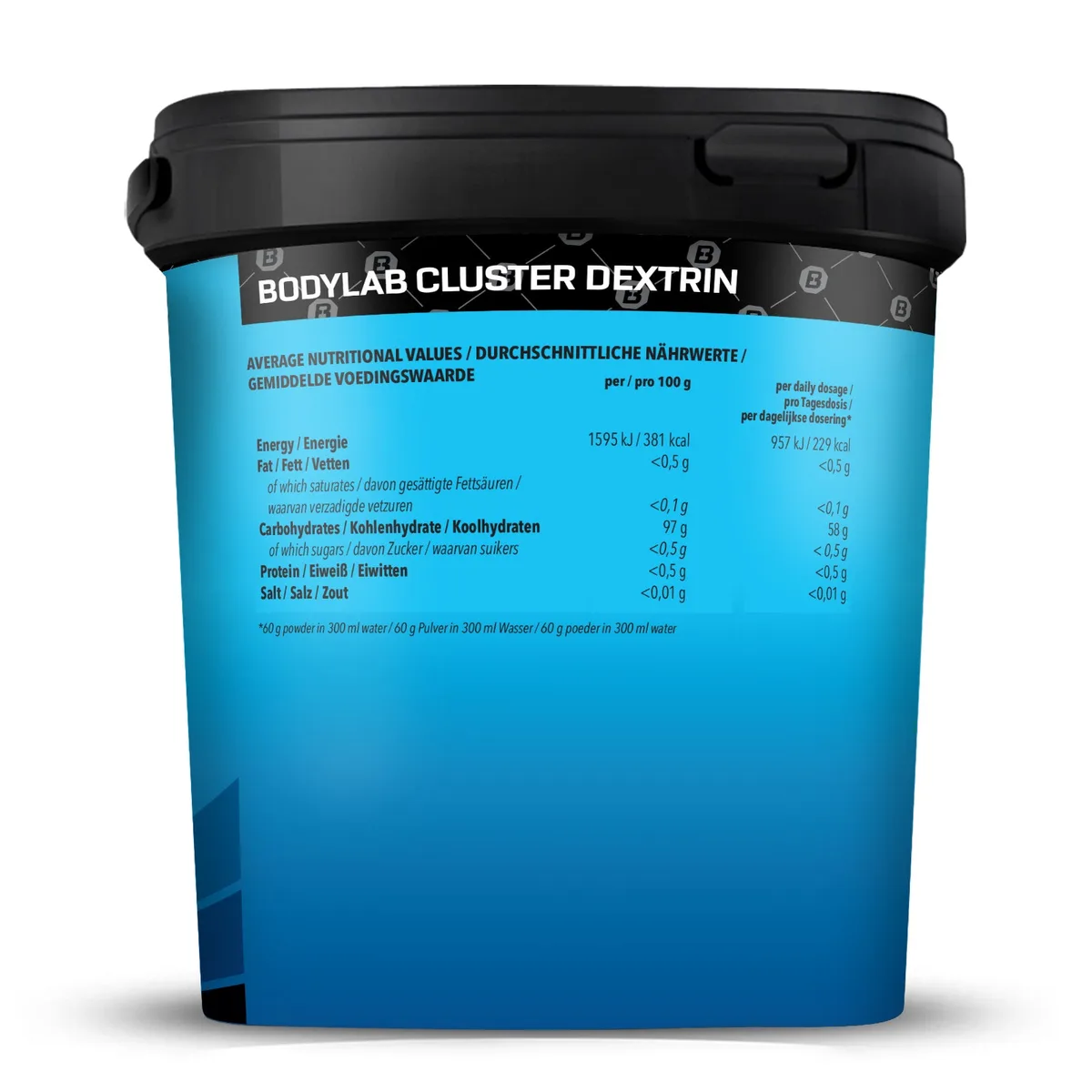 Cluster Dextrin - 100% highly branched cyclic Dextrin (1000g) – Bild 2