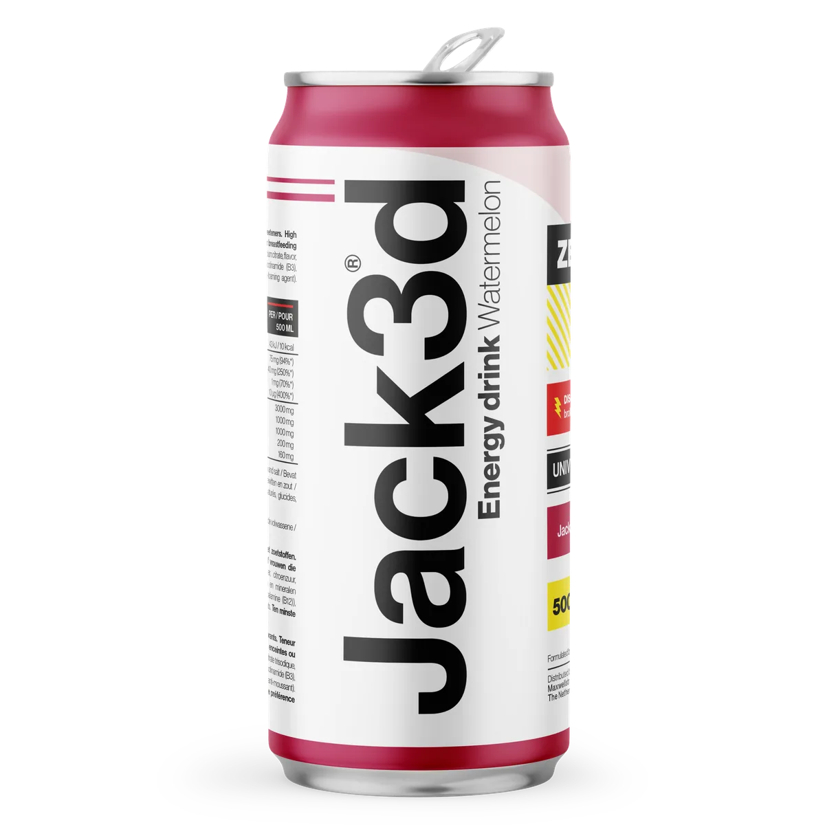 Jack3d Energy Drink Lemon Lime / 500ml – Bild 5